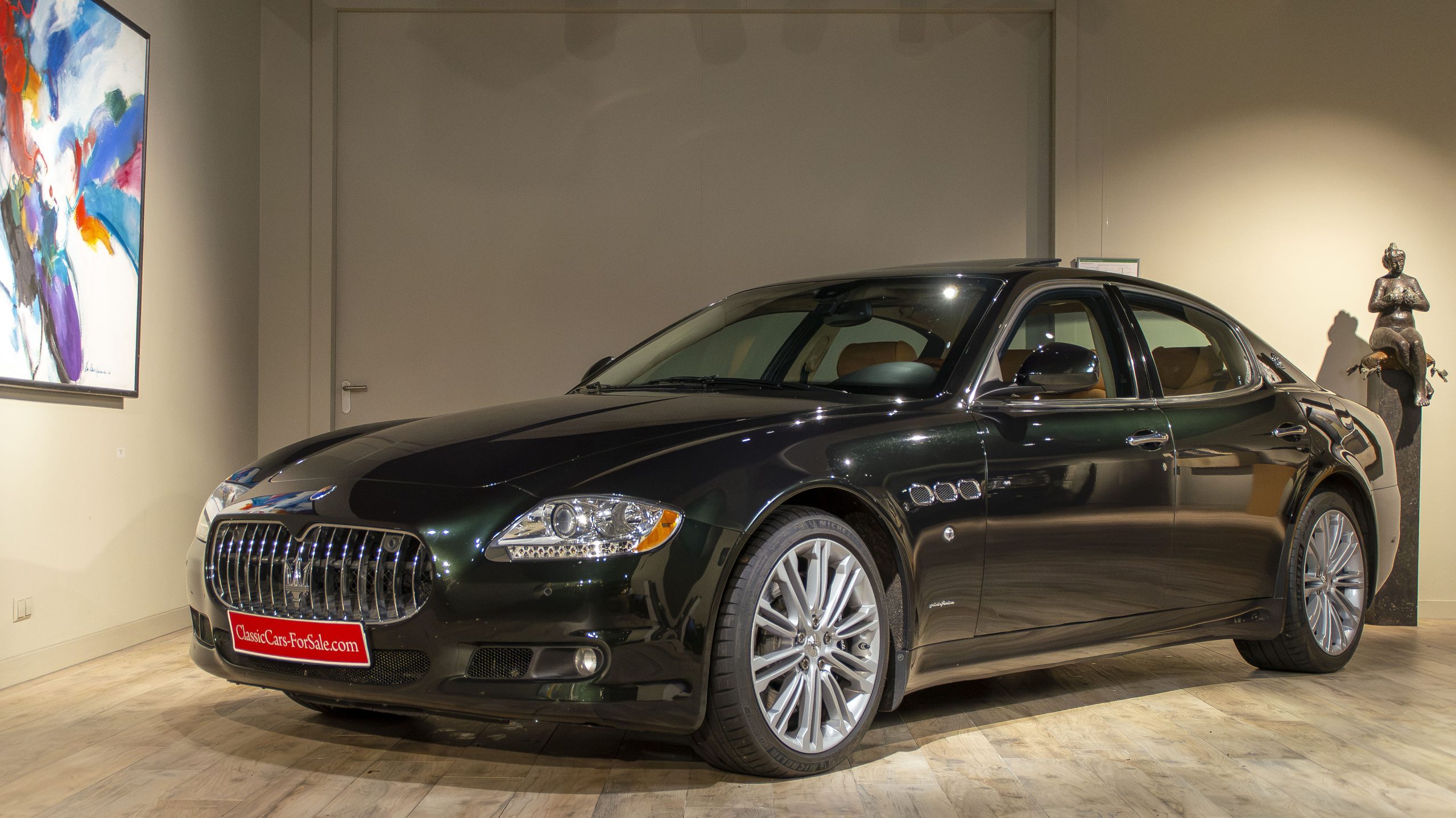 Lees meer over het artikel Maserati Quattroporte 4.7 S | ZF | Green Emerald